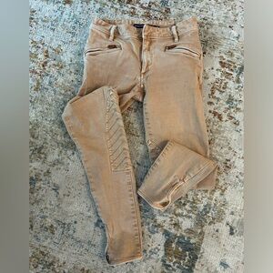 Ralph Lauren Sport Vintage Pants Polo Equestrian Horse Riding Jodhpur Jeans 25